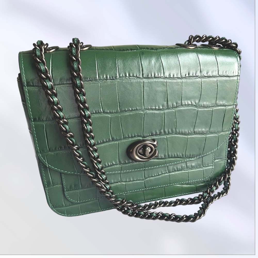 Coach Madison shoulder bag - green NEW
